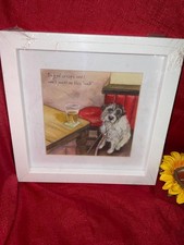 Digs & Manor Collection Dogs Framed Art Prints Anna Danielle -bag of crisps