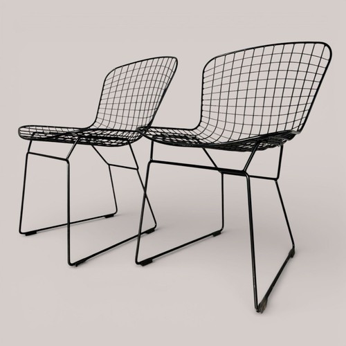 Harry bertoia style wire - wire, side