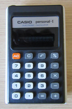 Vintage 1970s Casio Personal-I