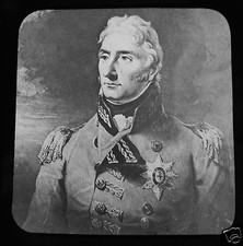 Glass Magic Lantern Slide SIR JOHN MOORE C1890 ENGLISH HISTORY GENERAL 