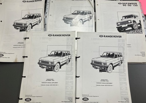 Range rover defender workshop - range,