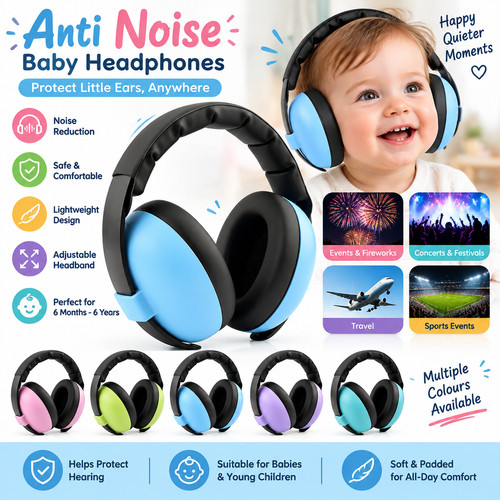 Kids child baby ear defenders - kids,