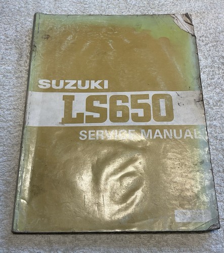 Factory suzuki ls650 savage - ls650,