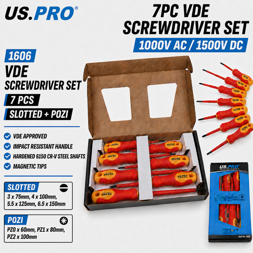 Pro 7pc vde insulated - us,