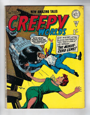 Creepy worlds vintage uk - creepy,