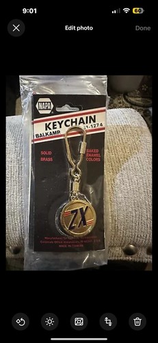 Vtg keychain datsun nissan - datsun,