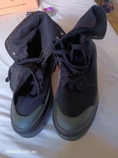 Black Kangol canvas Boots Size