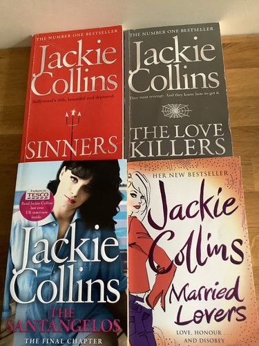Jackie collins paperback - 4,