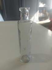 Victorian Clear Glass Medicine