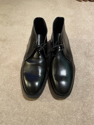 Church black calf two - black,