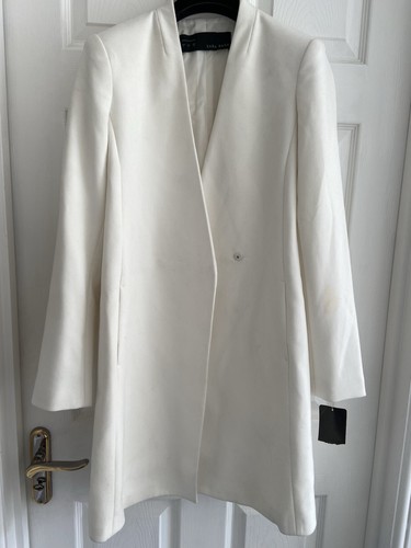 Bnwt zara white coat - bnwt, s