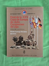 1980 European Cup Final Nottingham Forest V Hamburg Near Mint Misspelled Program