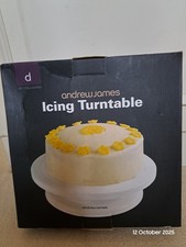 Andrew James Cake Decorating/Icing Turntable