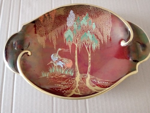 Carlton ware oval dish rouge - ware,