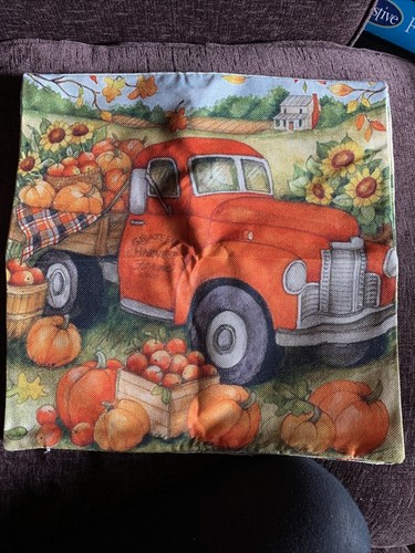 Cushion cover pumpkin - 18",