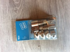 Roca AI0001200R Senso & Giralda Soft Close Toilet Seat Hinges Set - Silver