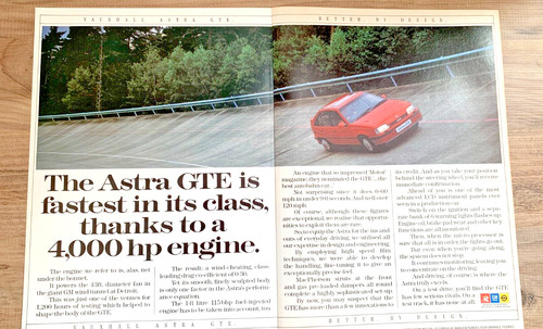 Astra gte mk2 - ", speed