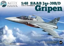 Kitty Hawk 80118 1:48th scale Saab Jas-39B/D Gripen