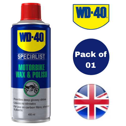 Specialist motorbike wax - wd-40,