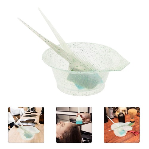 Hair dye applicator brush bowl - dye,