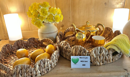 Beautiful set scalloped - beautiful, of