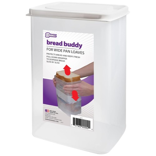 Buddeez bread buddy - buddy, white