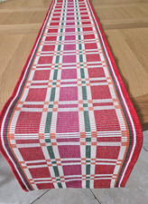 Swedish red and pink checked