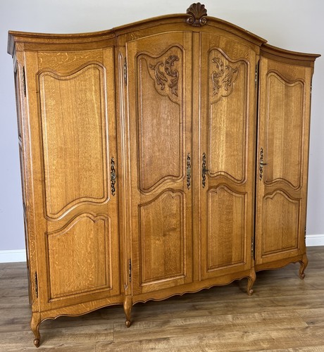 Wardrobe vintage french louis - wardrobe,