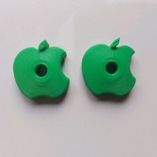 2x45RPM Apple Shaped Record