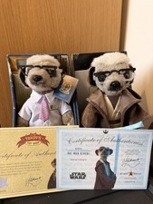 2 X Sergei Meerkat Toy Obi Wan