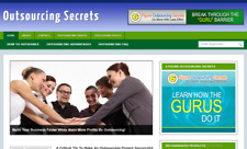 Outsourcing-Blog-Ready Made Affiliate Website- Free Hosting/ Setup