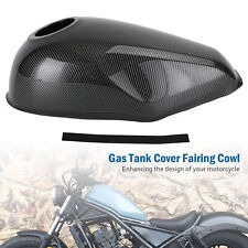 Gas Tank Cover Trim Fairing Cowl for Honda Rebel CMX300 CMX500 2017-22 Carbon D2