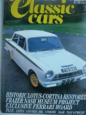 CLASSIC CARS, MAR 89 feat