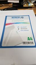 Refresh Glossy Laminating Pouches A4 150 Micron 9 x 100 Sheet Packs - Clearance