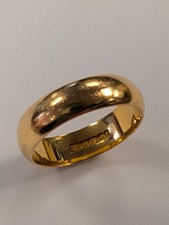 22ct gold wedding - 22ct, band