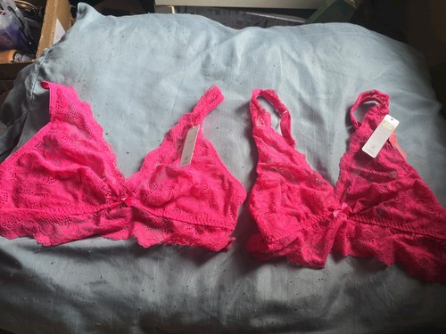 Ladies bright pink non - ×,