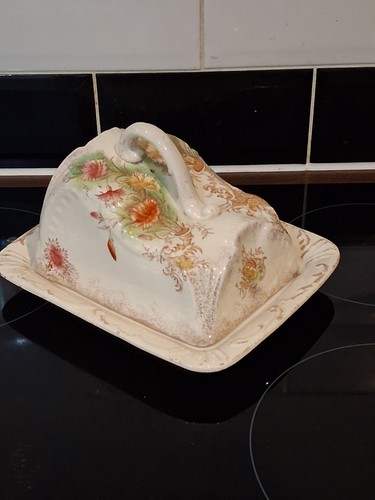 Antique cheese dish - antique, set