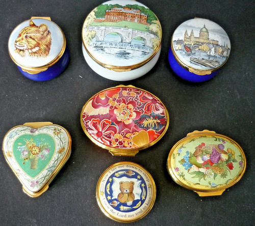 Job lot enamel - of, trinket