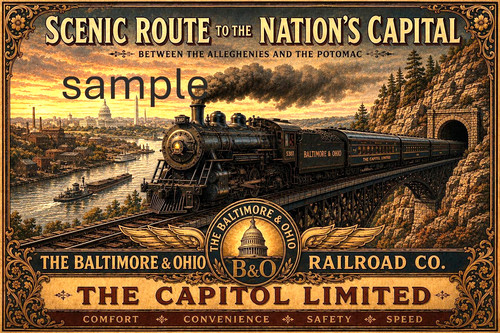 The railroad travel - ,