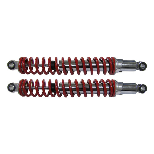 Chrome shock absorbers with - chrome,
