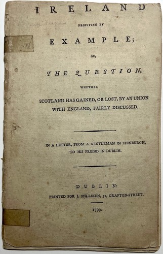 1799 ireland profiting - profiting, example