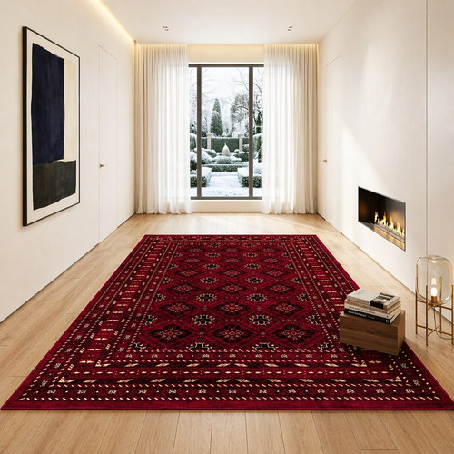Soft vintage area rug - soft, classic