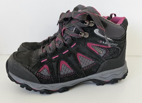 Grey leather women walking - grey,