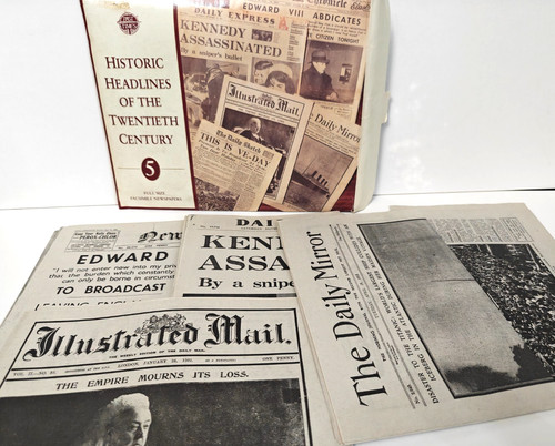 Historic headlines the - historic, of