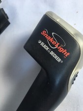 Vintage Retro Black & Decker Snakelight Torch Black Flashlight (Untested)