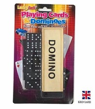 28Pc Wooden Dominoes Set for