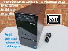 Asus K30AD Desktop PC, Asus K30AD-UK012S, 8 GB RAM, 2 Drives (120 GB SSD & 1TB H