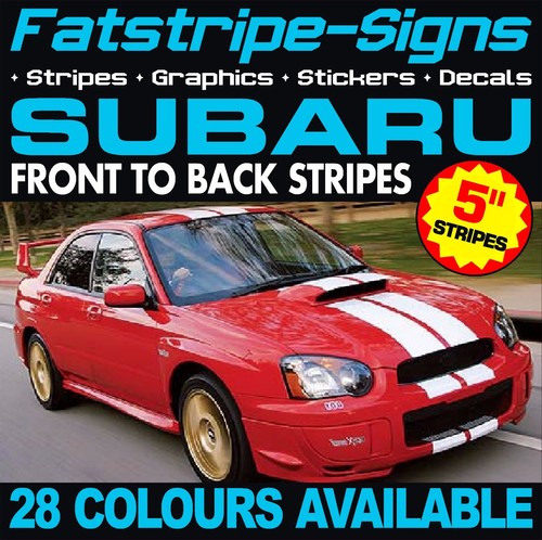 Fit subaru stripes graphics - fit,