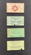 Vintage Railways Tickets -