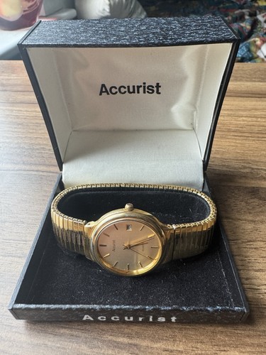 Accurist vintage gold coloured - gold,